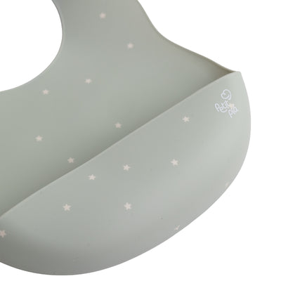 Kit De Alimentação Infantil Petit Piá em Silicone 6 Peças Verde Premium - Fácil de Limpar